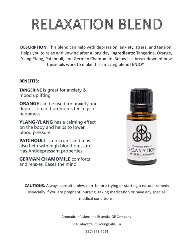 Relaxation Blend 15ml