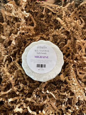 Migraine Aromatic Bath Bomb