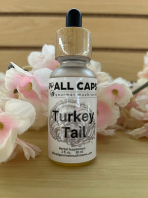 Turkey Tail Mushroom Tincture 1oz