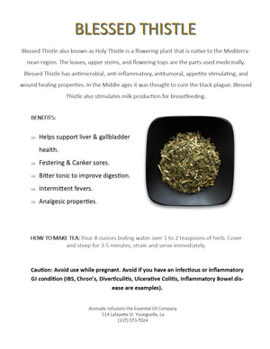 Blessed Thistle Herb Cut OR