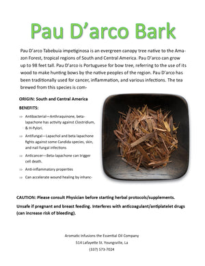 Pau d' Arco Bark Herb Cut
