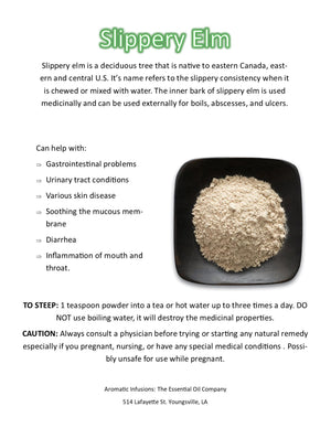 Slippery Elm Inner Bark Powder OR