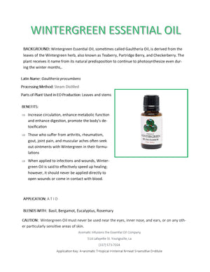 Wintergreen Essential Oil 15ml