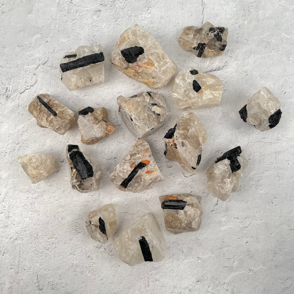 Natural Black Tourmaline Crystal
