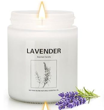Lavender Aromatherapy Candle