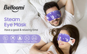 
                
                    Load image into Gallery viewer, BeHoomi Steam Eye Mask - Lavender
                
            
