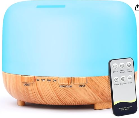 Homeweeks Aromatherapy Essential Oil Diffuser for Room: Air Humidifier –  Aromatic Infusions