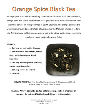Orange Spice Black Tea OR