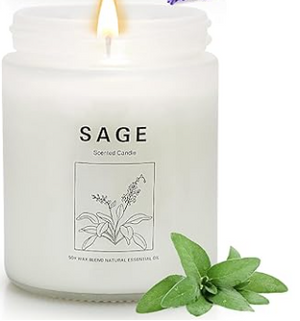 
                
                    Load image into Gallery viewer, Sage Aromatherapy Candle
                
            
