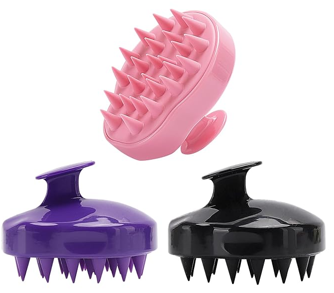 
                
                    Load image into Gallery viewer, Silicone Hair Scalp Massage Shampoo Brush
                
            