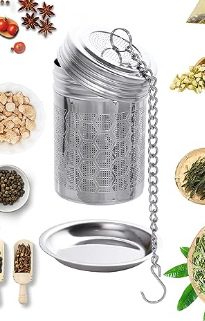 
                
                    Load image into Gallery viewer, Tea Strainers for Loose Tea 304 Stainless Steel
                
            