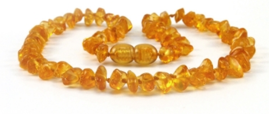 
                
                    Load image into Gallery viewer, Fine Baltic Amber Baby Teething Necklace Honey Nuggets
                
            