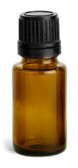 Amber Glass Bottle 15ml
