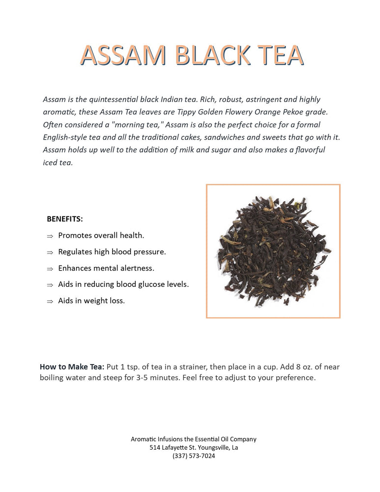 Assam Black Tea OR