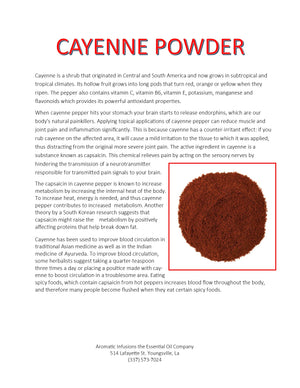 Cayenne Powder OR