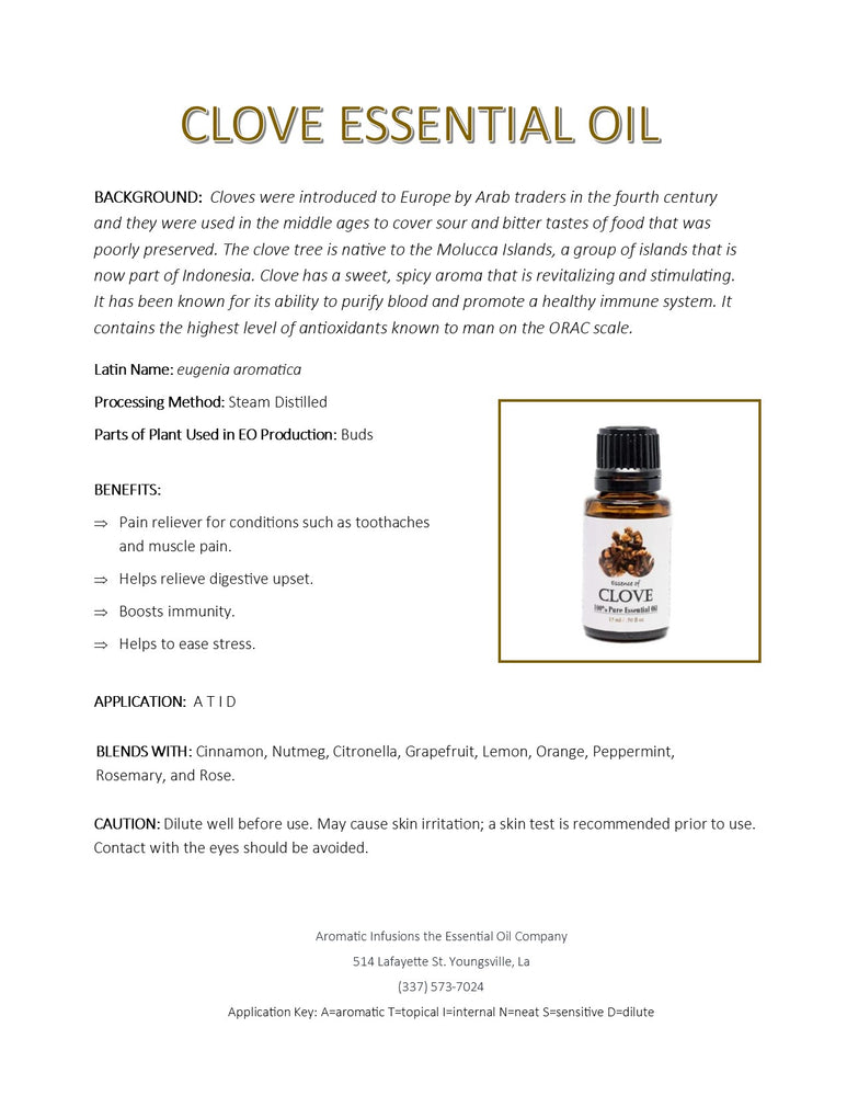 
                
                    Load image into Gallery viewer, Clove Essential Oil 15ml
                
            