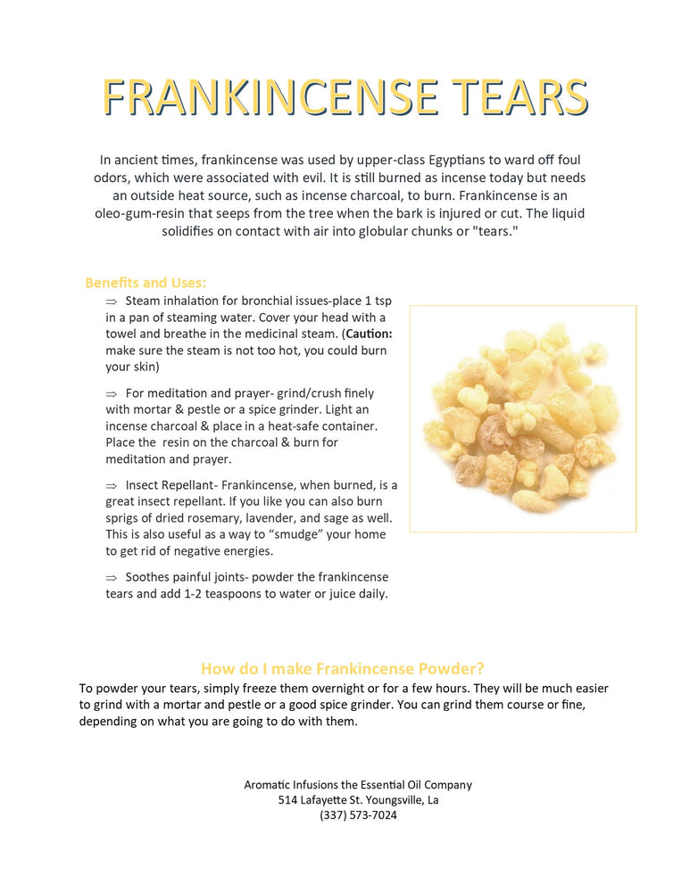 
                
                    Load image into Gallery viewer, Frankincense Tears
                
            