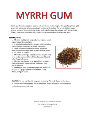 Myrrh Gum