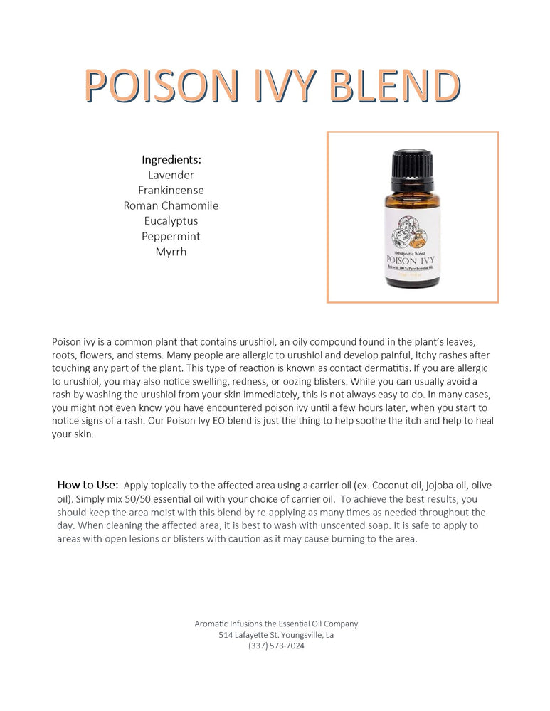 Poison Ivy Blend 15ml