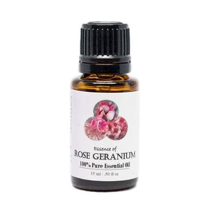 Rose Geranium Essential Oil 15ml in Jojoba