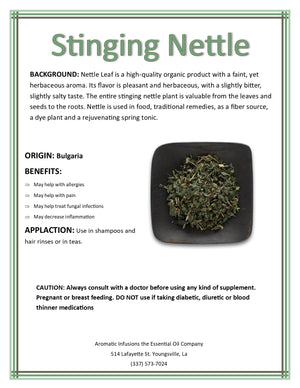 Stinging Nettle Leaf Cut OR