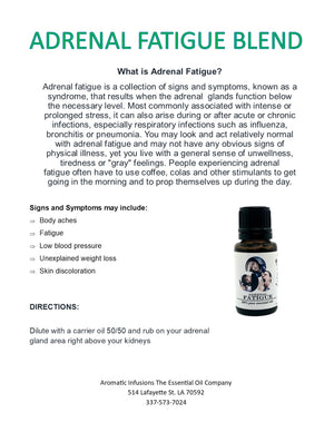 Adrenal Fatigue Aromatic Bath Bomb