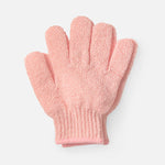 Exfoliating Spa Gloves - Light Pink