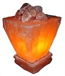 8" Himalayan Cone Fire Salt Bowl