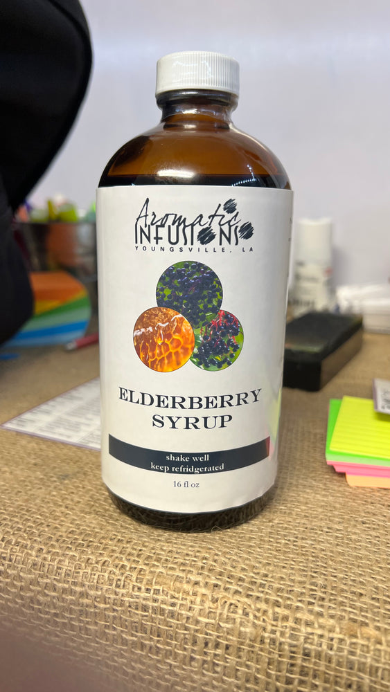 Aromatic Infusions Elderberry Syrup 16oz