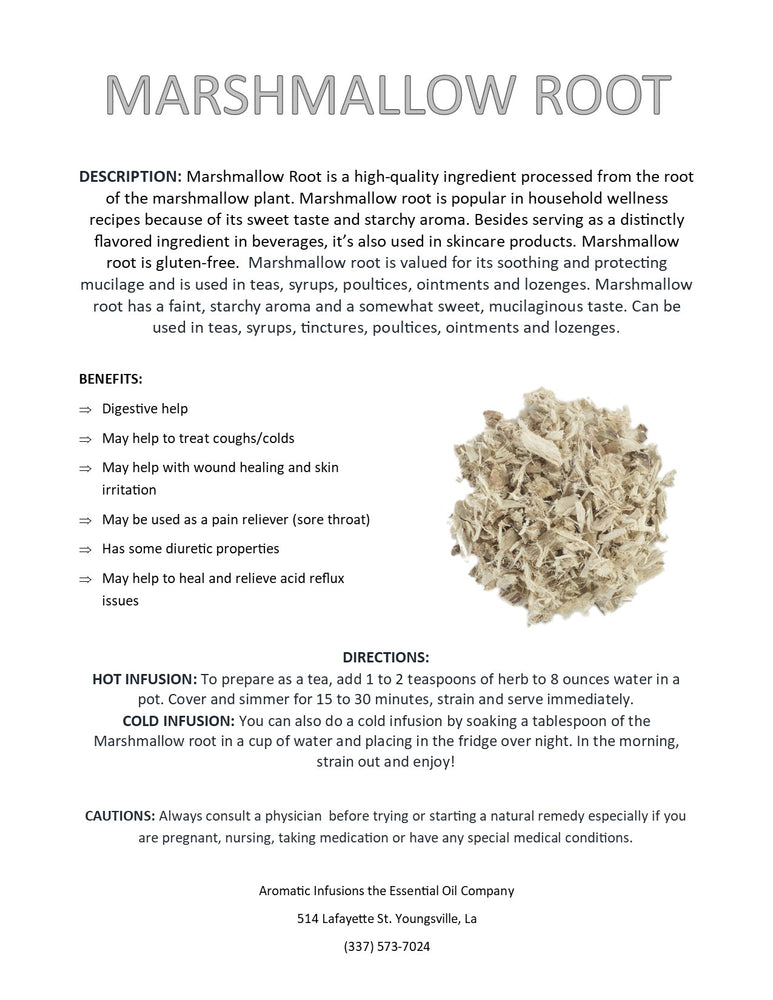 Marsmaallow Root Marshmallow Root