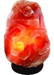 
                
                    Load image into Gallery viewer, Natural OM Salt Lamp 11-15lbs
                
            