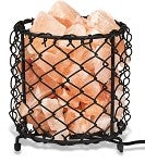
                
                    Load image into Gallery viewer, Natural Himalayan Salt Lamp with Salt Chips
                
            